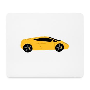 Car Car Sports Car Vehicle - Mouse Pad (horizontal) - white - Front