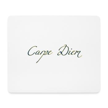 Carpe Diem - Mousepad (Querformat) - Weiß - Vorne