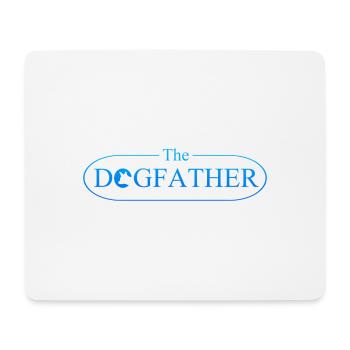 The Dogfather - Mousepad (Querformat) - Weiß - Vorne