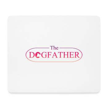 The Dogfather - Mousepad (Querformat) - Weiß - Vorne