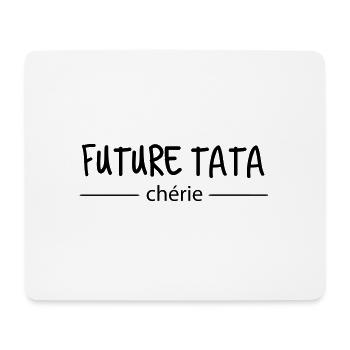 future tata - Tapis de souris (format paysage) - blanc - Devant