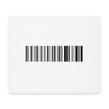 barcode. - Mousepad (Querformat) - Weiß - Vorne