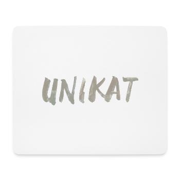 Unikat Schrift Spruch - Mousepad (Querformat) - Weiß - Vorne
