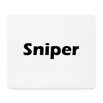 Sniper JH - Mousepad (Querformat) - Weiß - Vorne