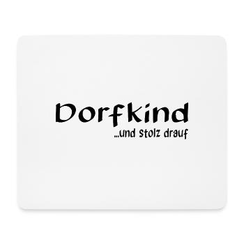 Dorfkind - Mousepad (Querformat) - Weiß - Vorne