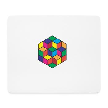Abstract - Mouse Pad (horizontal) - white - Front