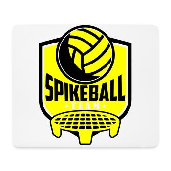Farben änderbar | Roundnet Spikeball Team Fun - Mousepad (Querformat) - Weiß - Vorne