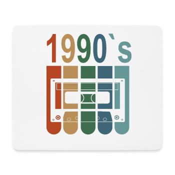 Best Of 1990 32. Geburtstag 32 Jahre Geburtstag - Mousepad (Querformat) - Weiß - Vorne