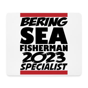 Bering Sea Fisherman 2023 Spezialist Geschenkidee - Mousepad (Querformat) - Weiß - Vorne