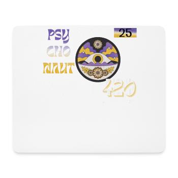 1943 Psychonaut Trippy Infinity Erweitern - Mousepad (Querformat) - Weiß - Vorne