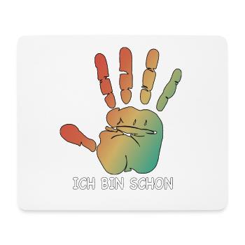 5. Geburtstag - Mousepad (Querformat) - Weiß - Vorne