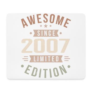 Original 2007 Vintage Vintage Birthday 2007 - Mouse Pad (horizontal) - white - Front