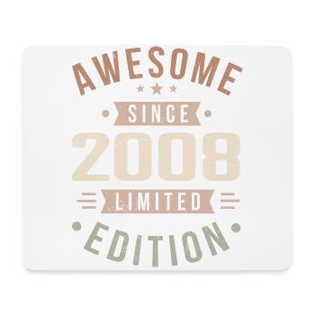 Original 2008 Vintage Vintage Birthday 2008 - Mouse Pad (horizontal) - white - Front