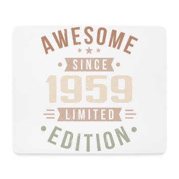 Original 1959 Vintage Vintage Birthday 1959 - Mouse Pad (horizontal) - white - Front