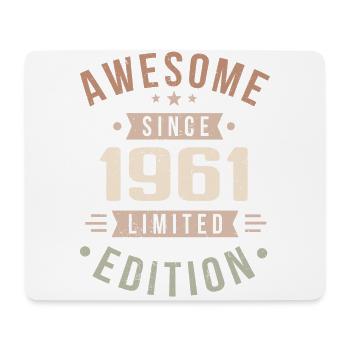 Original 1961 Vintage Vintage Birthday 1961 - Mouse Pad (horizontal) - white - Front