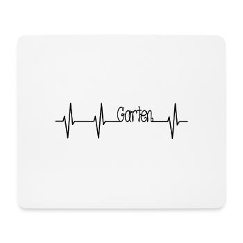 Garten - Mousepad (Querformat) - Weiß - Vorne