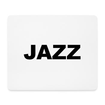 jazz - Tapis de souris (format paysage) - blanc - Devant