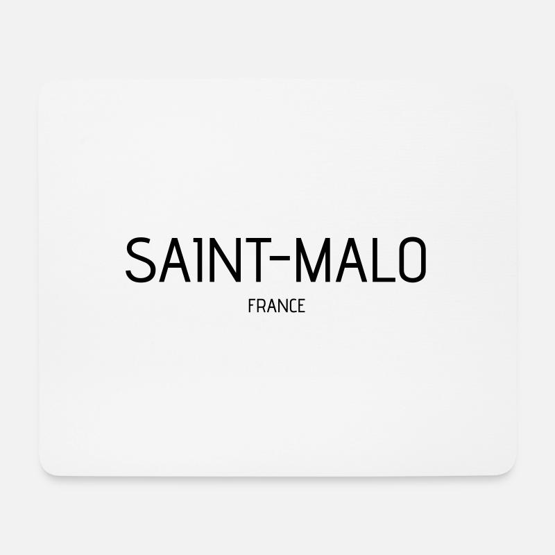 Saint Malo - Mouse Pad (horizontal) - white
