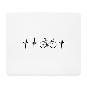Rennrad T-Shirt Geschenk Idee Weihnachten Lustig - Mousepad (Querformat) - Weiß - Vorne