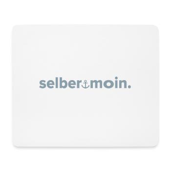 selbermoin - Mousepad (Querformat) - Weiß - Vorne