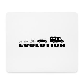 camping - Mousepad (Querformat) - Weiß - Vorne