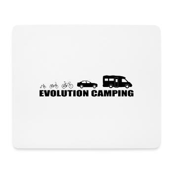 camping - Mousepad (Querformat) - Weiß - Vorne