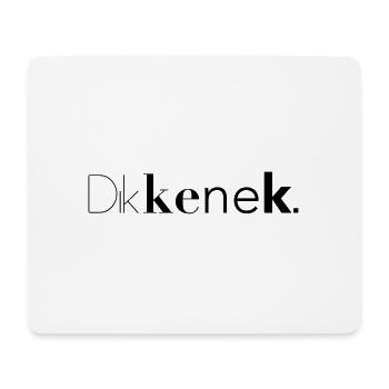 dikkenek - Tapis de souris (format paysage) - blanc - Devant