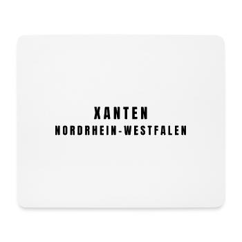 Xanten, Rhénanie-du-Nord-Westphalie - Tapis de souris (format paysage) - blanc - Devant