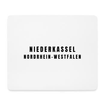 Niederkassel Rhénanie-du-Nord-Westphalie - Tapis de souris (format paysage) - blanc - Devant