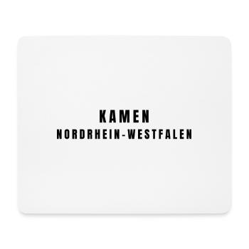 Kamen, Rhénanie-du-Nord-Westphalie - Tapis de souris (format paysage) - blanc - Devant