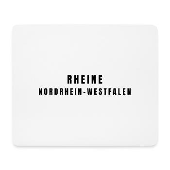 Rheine, Rhénanie-du-Nord-Westphalie - Tapis de souris (format paysage) - blanc - Devant
