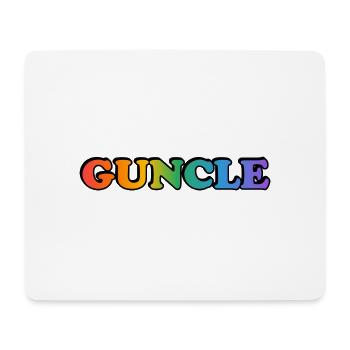 Oncle gay - Tapis de souris (format paysage) - blanc - Devant