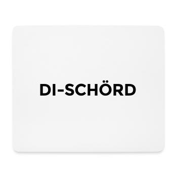Di-Schörd montserrat - Mousepad (Querformat) - Weiß - Vorne