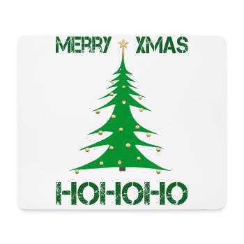 Merry Christmas xmas - Mousepad (Querformat) - Weiß - Vorne