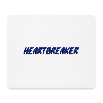 heartbreaker blue - Mousepad (Querformat) - Weiß - Vorne