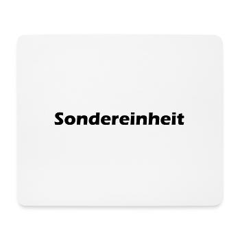 Sondereinheit JH - Mousepad (Querformat) - Weiß - Vorne