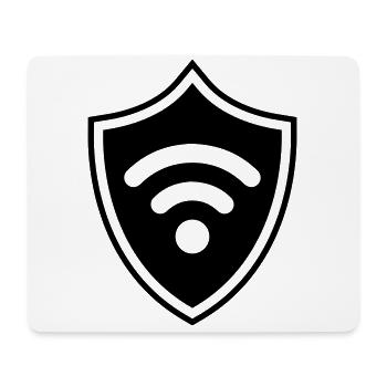 Wi-Fi Internet Coat of Arms - Mouse Pad (horizontal) - white - Front