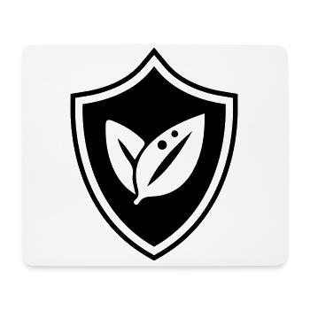 Leaf Ecology Coat of Arms - Mouse Pad (horizontal) - white - Front