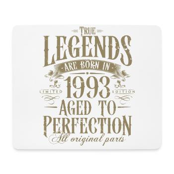 Vintage 1993 Born Legends Birthday Gift - Mouse Pad (horizontal) - white - Front