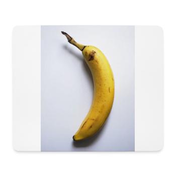 banane - Tapis de souris (format paysage) - blanc - Devant