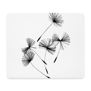 Dandelion - Mouse Pad (horizontal) - white - Front