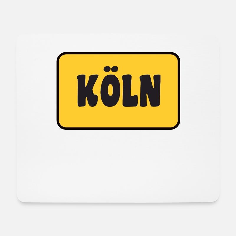 Köln - Mousepad (Querformat) - Weiß