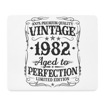 1982 Jahrgang Vintage Geburtstag Retro Geschenk - Mousepad (Querformat) - Weiß - Vorne