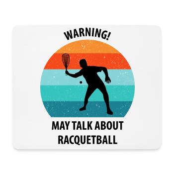 Racqueetball - Mouse Pad (horizontal) - white - Front