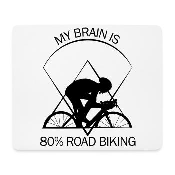 Racer - Mouse Pad (horizontal) - white - Front