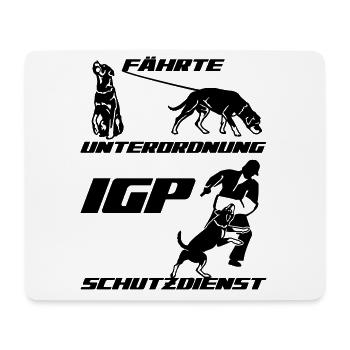 IGP Edition 2022 Rottweiler - Mousepad (Querformat) - Weiß - Vorne