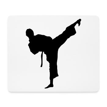 taekwondo_10 - Mousepad (Querformat) - Weiß - Vorne