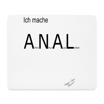 Alles Nur Aus Liebe - Mousepad (Querformat) - Weiß - Vorne