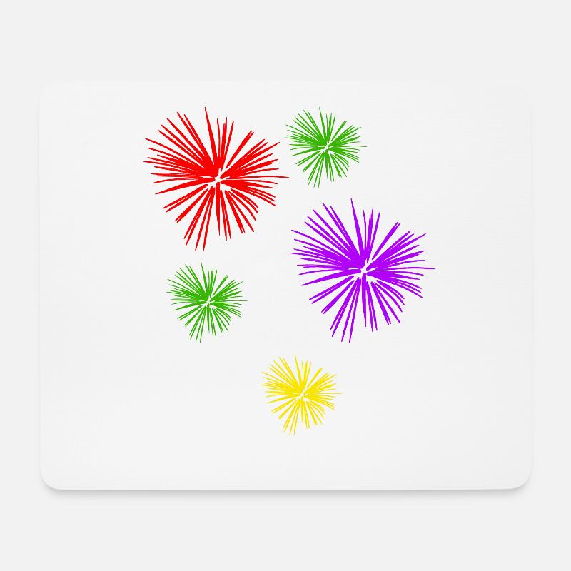 Fireworks - Mouse Pad (horizontal) - white