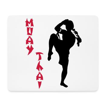kikboxing_1 - Mouse Pad (horizontal) - white - Front